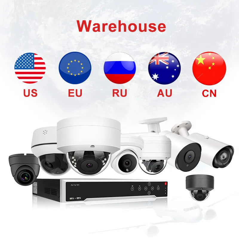 Anpviz 5MP IP Camera Outdoor POE Dome Security Protection Built-in Microphone IP66 IR 30m CCTV Video Camera H.265 VideoLink APP