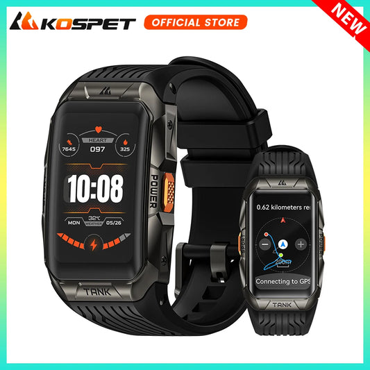 Smart Watch For Men 3D Curved Screen Stainless Steel