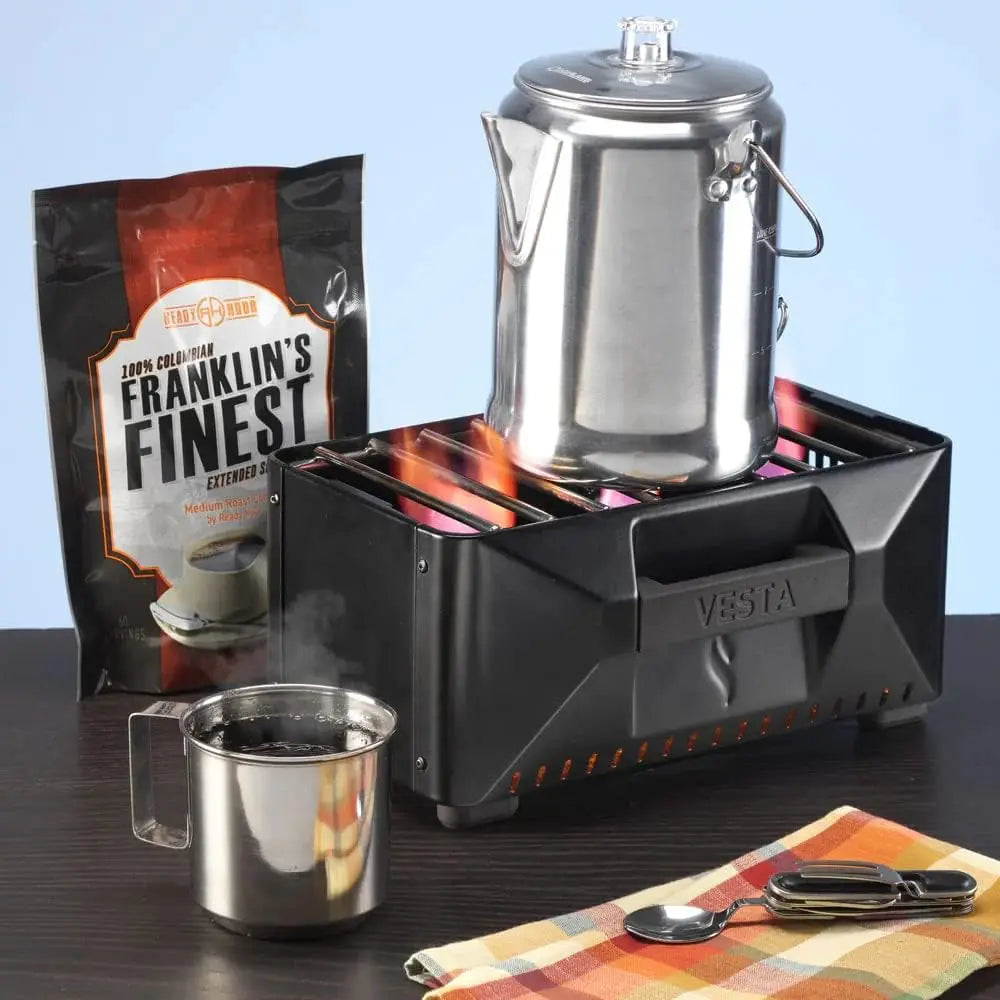 Self-Powered Camping Indoor/Outdoor Heater & Stove