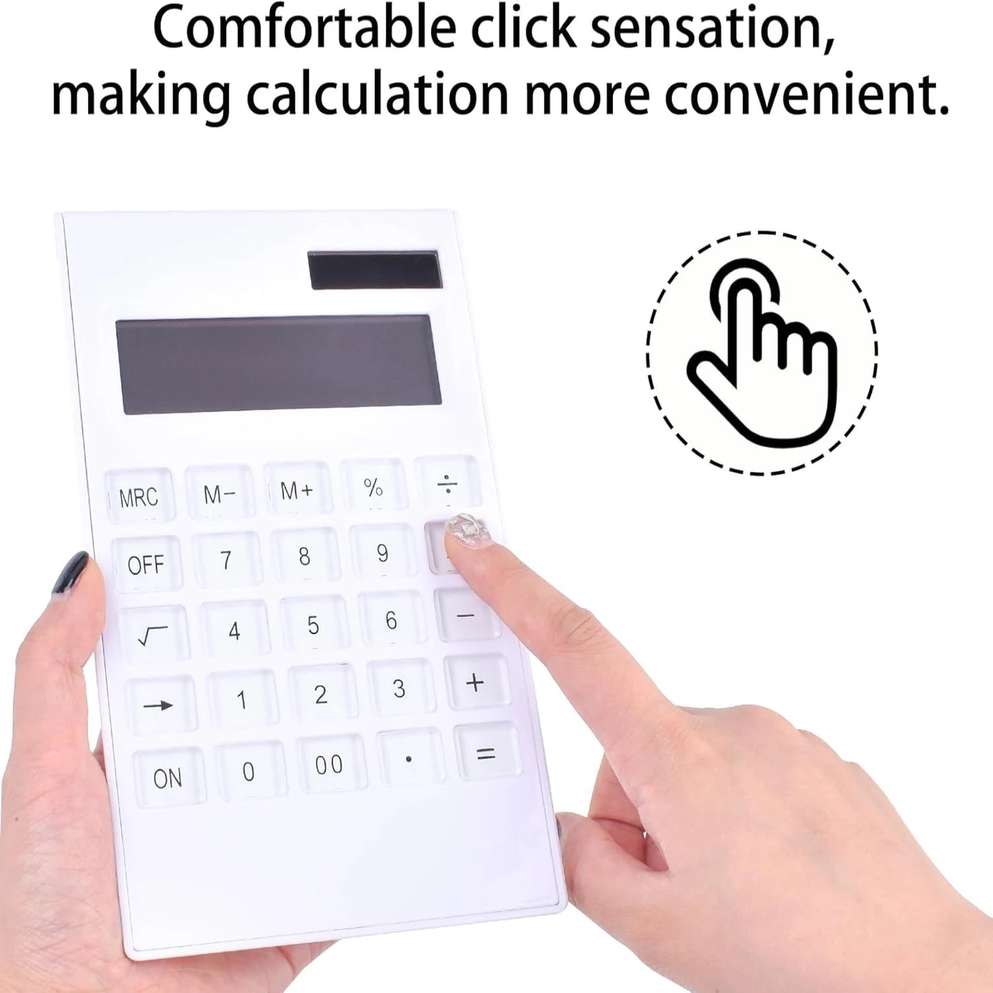 12-Digit Calculator  Thin Solar