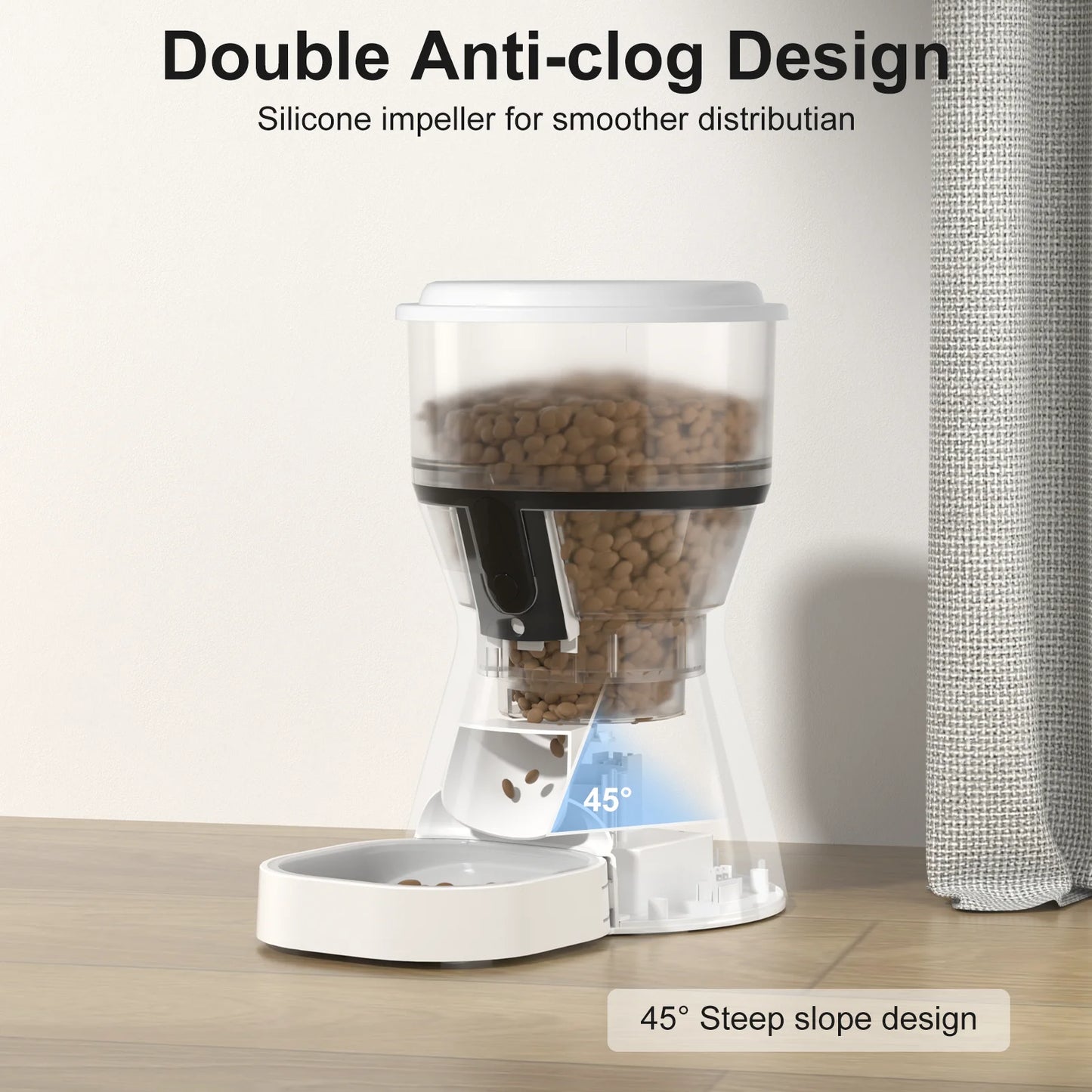 Timed Cat Feeder Programmable Portion