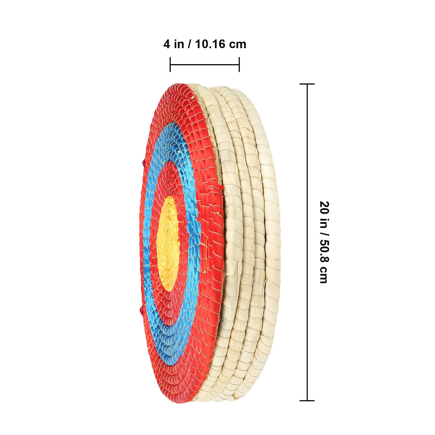 20in Traditional Solid Straw Round Archery Targe