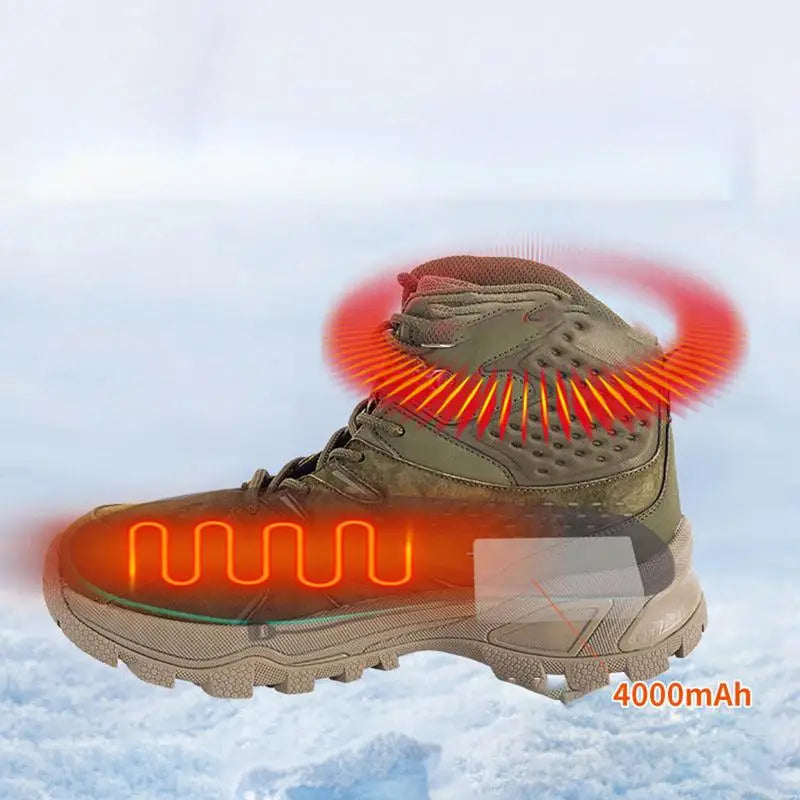 Heated Sneakers Foot